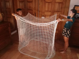 Rete per fieno alta qualità per balle rettangolari 120*120*80 cm