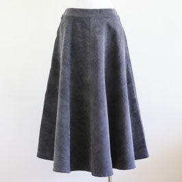 roberto collina F59065 FLARED SKIRT GREY