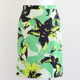 DRIES VAN NOTEN SANTONY 2045 W.W.SKIRT GREEN
