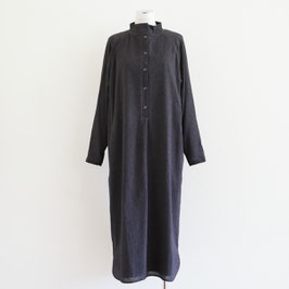 Kristensen Du Nord Light Herringbone Dress Dark Grey Melange 2size