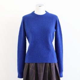 roberto collina F01001 CASHMERE SILK SWEATER BLUE