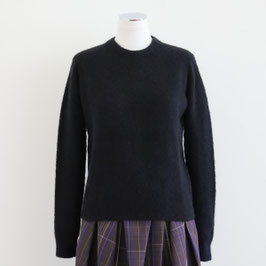 roberto collina F01001 CASHMERE SILK SWEATER BLACK