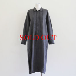 Kristensen Du Nord Linen Dress Graphite