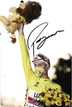 POGACAR TADEJ, Genuine Hand Signed Autograph Photo 10,5x15cm, TOUR DE FRANCE 2020/2021/2024/2025