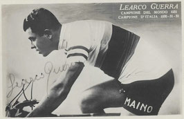 GUERRA LEARCO, Genuine Hand Signed Autograph Photo 13,5x9cm, WORLD CHAMPION 1931