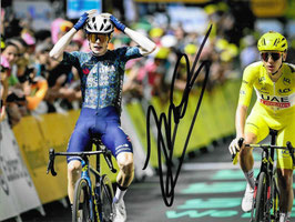 VINGEGAARD JONAS, Genuine Hand Signed Autograph Photo 15x11,5cm, TOUR DE FRANCE 2022/2023