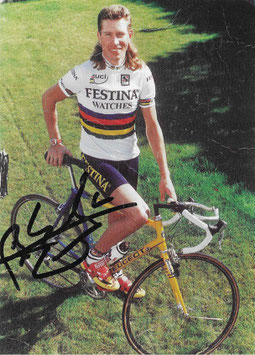 BROCHARD, Genuine Hand Signed Autograph Card 10,5x15cm, WORLD CHAMPION 1997