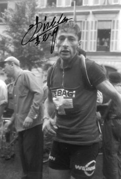 KÜBLER FERDY , Genuine Hand Signed Autograph Foto 10x15 cm, TOUR DE FRANCE WINNER  AND WORLD CHAMPION