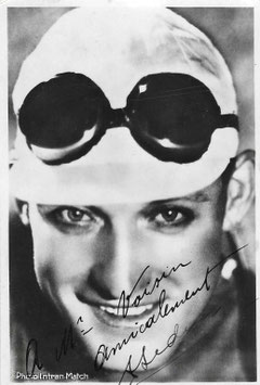 LEDUCQ ANDRE, Genuine Hand Signed Autograph Photo 9x14cm, TOUR DE FRANCE WINNER 1930/1932