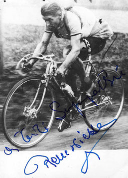 VIETTO RENE, Genuine Hand Signed Autograph Photo 10,5x14,5cm, FRENCH CHAMPION