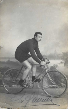 GANNA LUIGI, Genuine Hand Signed Autograph Photo 8,5x14cm, WINNER FIRST GIRO 1909!!!