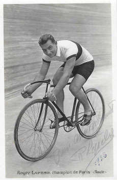 LAPEBIE ROGER, Genuine Hand Signed Autograph Card 9x14cm, TOUR DE FRANCE Winner