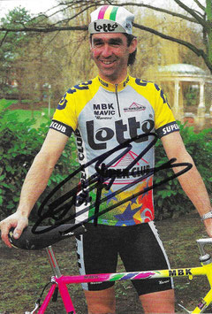 CRIQUELION CLAUDE , Genuine Hand Signed Autograph Card 10x15cm, WORLD CHAMPION