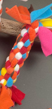 Zergel mittel extra dick bunt ca. 20cm