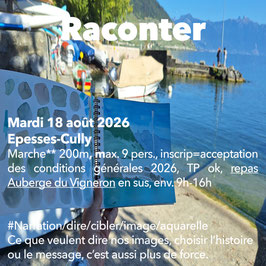 ARTS, UN JOUR  Mardi 18 août 2026, Raconter