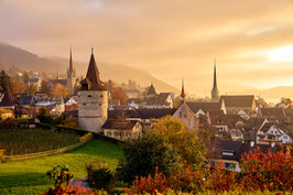 ZUGER ALTSTADT AUF FOTOLEINWAND