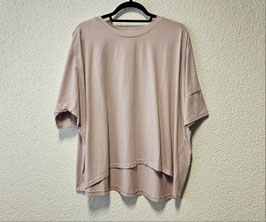 Blusenshirt Uni Baumwolle, One Size