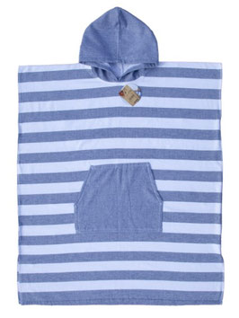 PONCHO SURF AND SUN Adulte marine