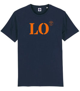 T-SHIRT "Mon Quartier Maritime" Lorient Bleu/Orange