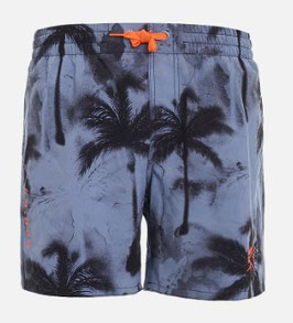 Boardshort WATTS  R-RAINBOW Bleu/gris Waterpalm