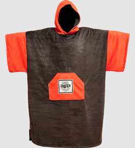PONCHO SNIPER Bodyboards Black/red
