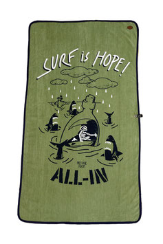 SERVIETTE ALL IN CATCH Hope surf