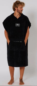 OCEAN AND EARTH CORP HOODED PONCHO Black