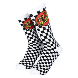 Chaussettes Beat Check SANTA CRUZ White