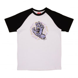 SANTA CRUZ SPIRAL STRIP RAG TEE