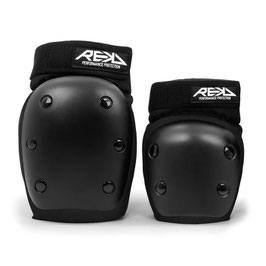 REKD Youth Heavy Duty Double Pad Set BLK/BLK junior