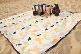 TAPIS DE PIQUE-NIQUE/ Grande SERVIETTE PLAGE ALL IN Sunfish
