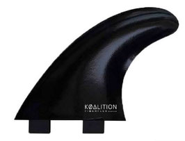 surf TRI fins set KOALITION FIBERFLEX FCS