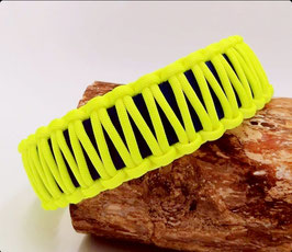 Biothane Halsband Neon Gelb