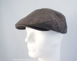 Flatcap "Ben" (braun-grau)