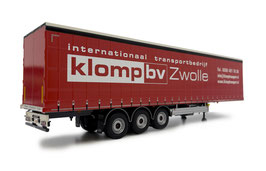 Pacton curtainsider trailer Klomp design