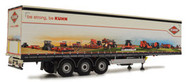 Pacton curtainsider trailer Kuhn design