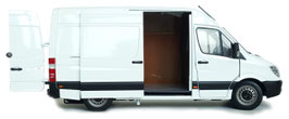 Mercedes-Benz Sprinter white