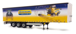 Pacton curtainsider trailer New Holland design