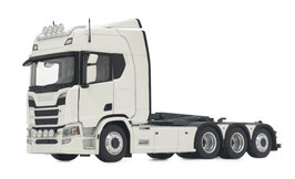Scania R500 series with hooklift white