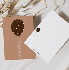 Postkarte 'Hoch sollst du leben'