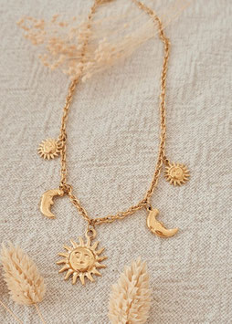 Kette 'Mond und Sonne'