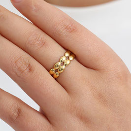 Ring 'Double Dots'