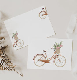 Postkarte 'Fahrrad'