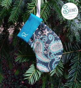 Petite Botte Verte 12cm - décoration sapin personnalisable