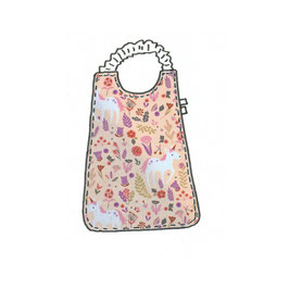 Bavoir élastique A dos de licorne - personnalisable