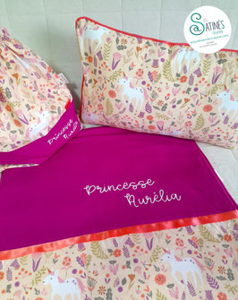 Kit maternelle A dos de licorne - personnalisable