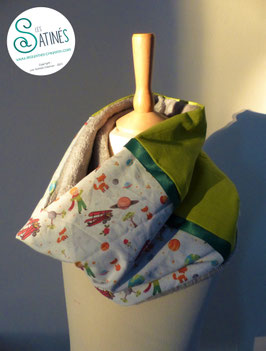 Snood vert Petit Prince