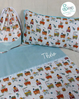 Kit maternelle Cirque bleu - personnalisable