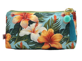 Necessaire 97 «Hibiskus 2» Beschichtet
