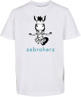 Zebraherz Kids T-Shirt Zebra